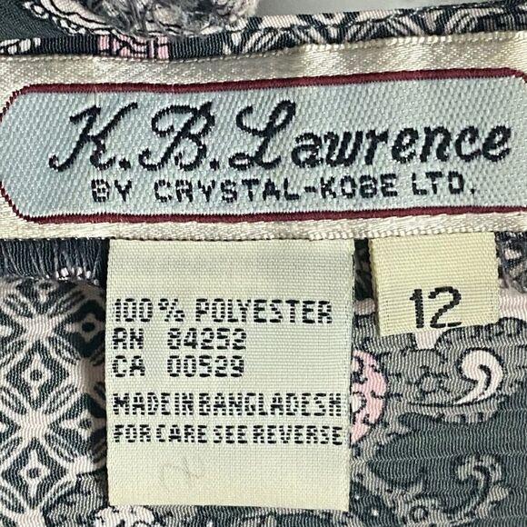 Vintage paisley blouse - Picture 4 of 6